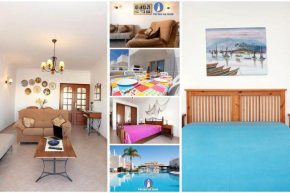 Os Apartamentos A Ramos na Praia da Galé Estão inserido em Condomínio com PISCINA, Fica apenas a 350 Metros da Praia da Galé - Apartamentos com Ar Condicionado tanto nos Quartos como na Sala, Smart TV